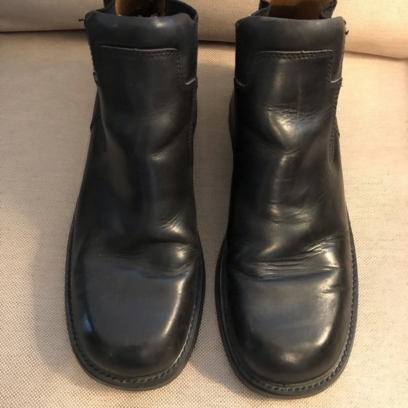 Frye Other - Frye Men’s Steel Toe Black Leather Ankle Boot 🥾